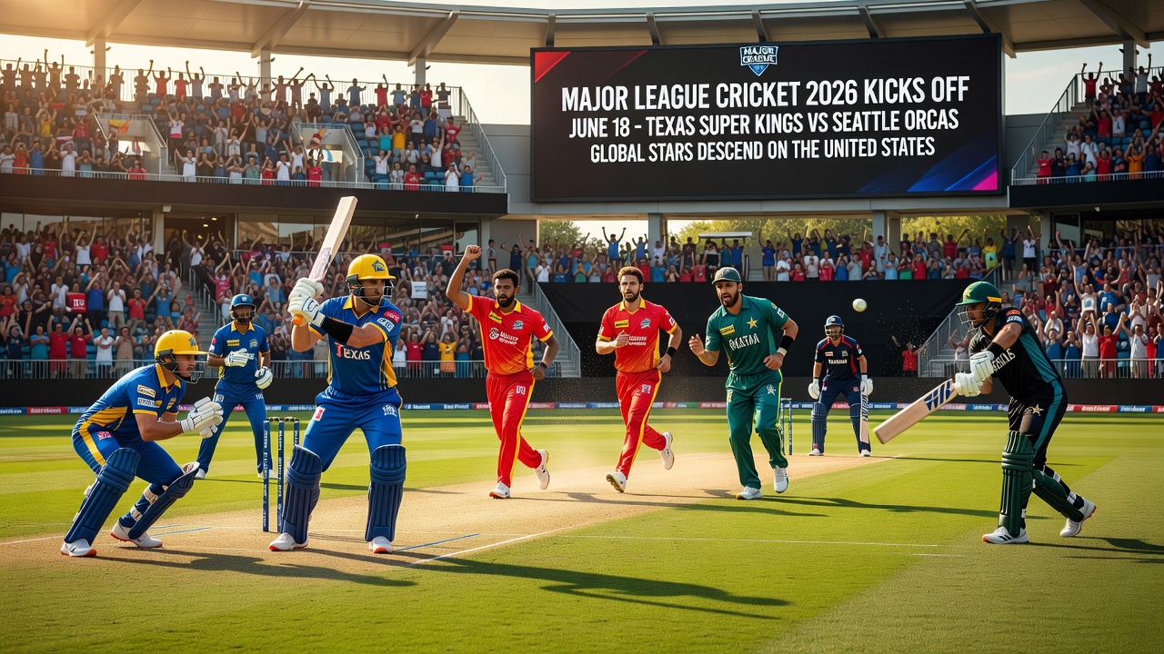 Major League Cricket 2026 Kicks Off as Global Stars Descend on the United States