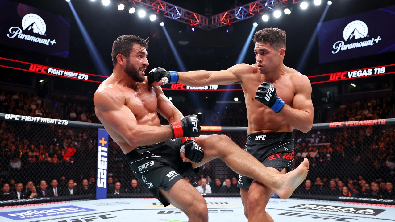 Cutelaba and Stirling Clash at UFC Vegas 119 in Light Heavyweight Showdown