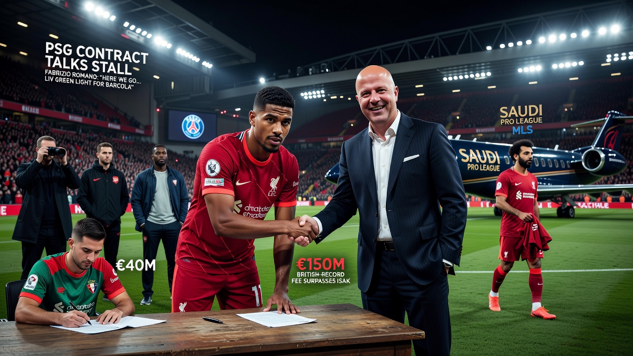 Liverpool Given Green Light to Sign Barcola as PSG Contract Talks Stall